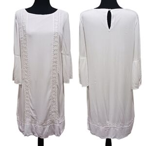 KUT Juliet Sleeve Lace Shift Dress